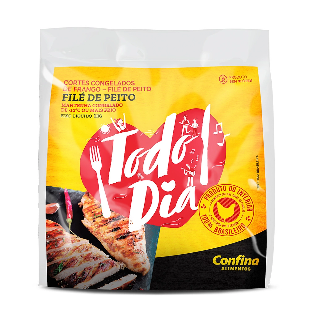 File De Peito De Frango Cong Cx 18kg