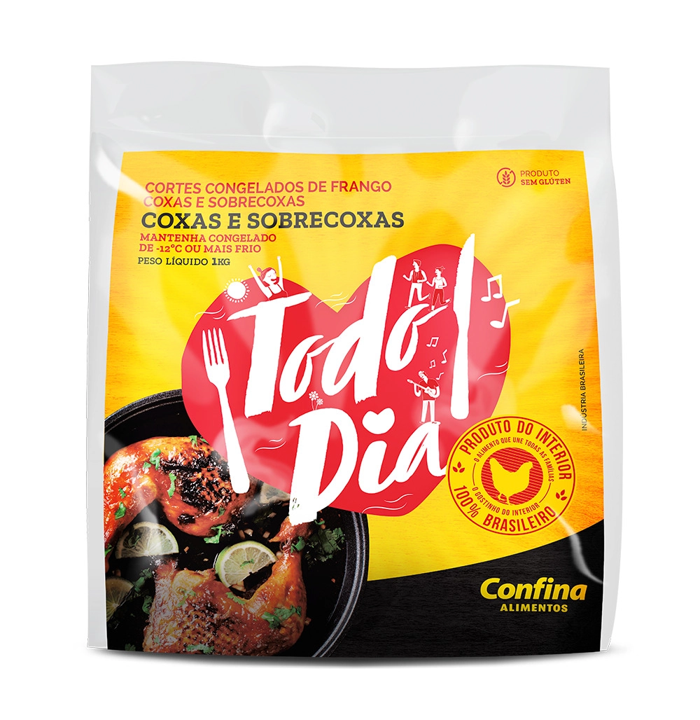 Carne Ave Todo Dia Coxa E Sobrecoxa 1kg