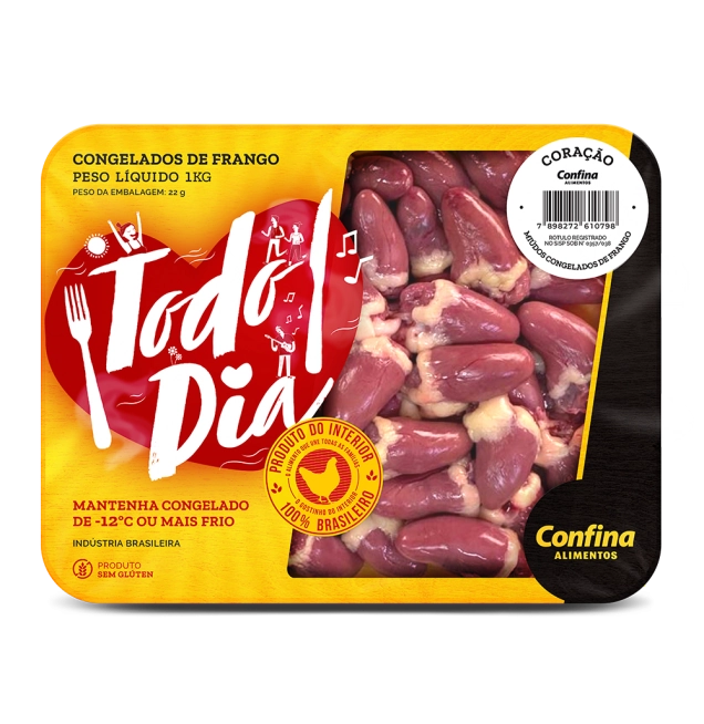 Coracao Fgo Confina 1kg Cong Band
