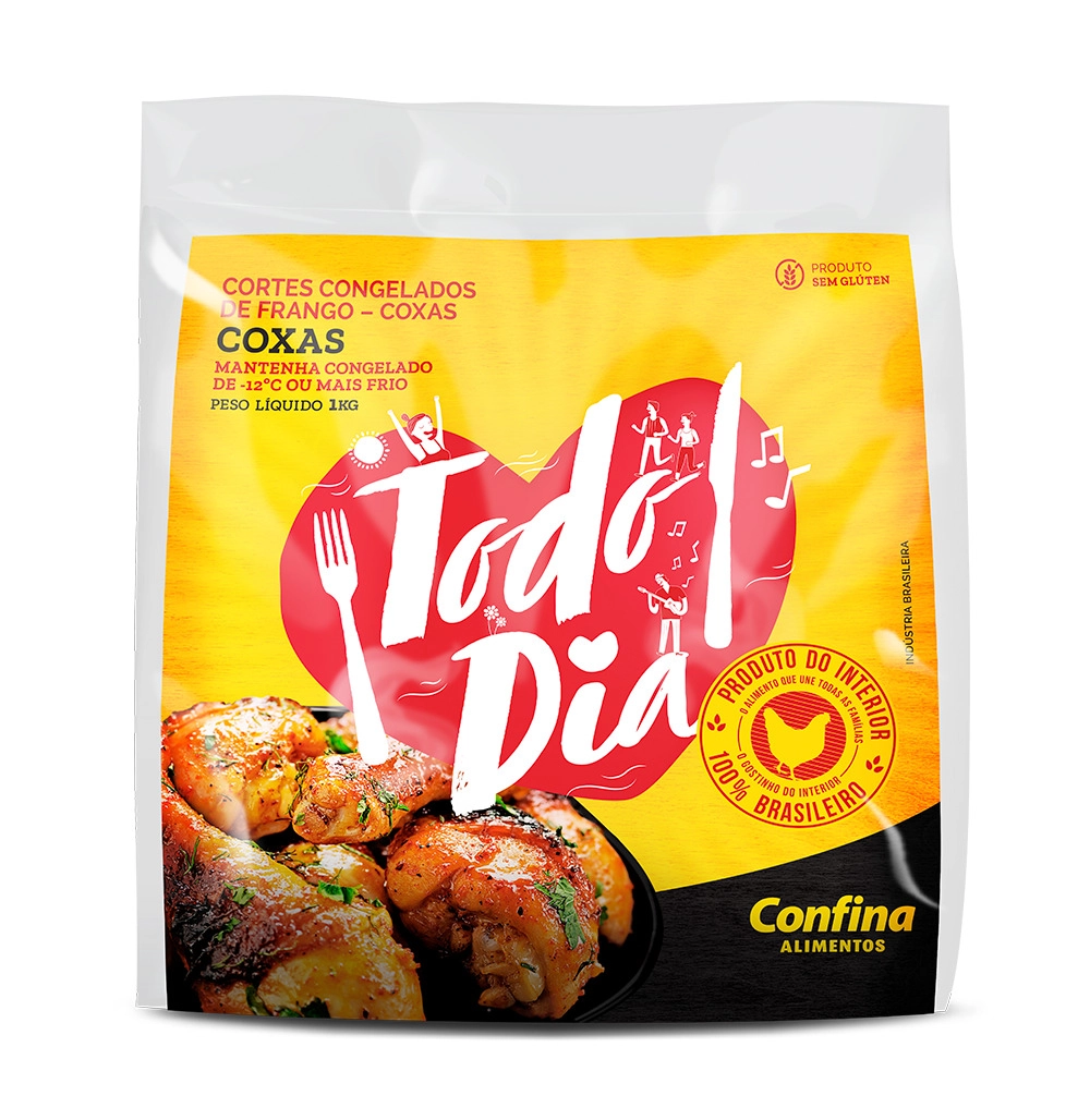 Coxa Cg Pct 1 Kg Todo Dia