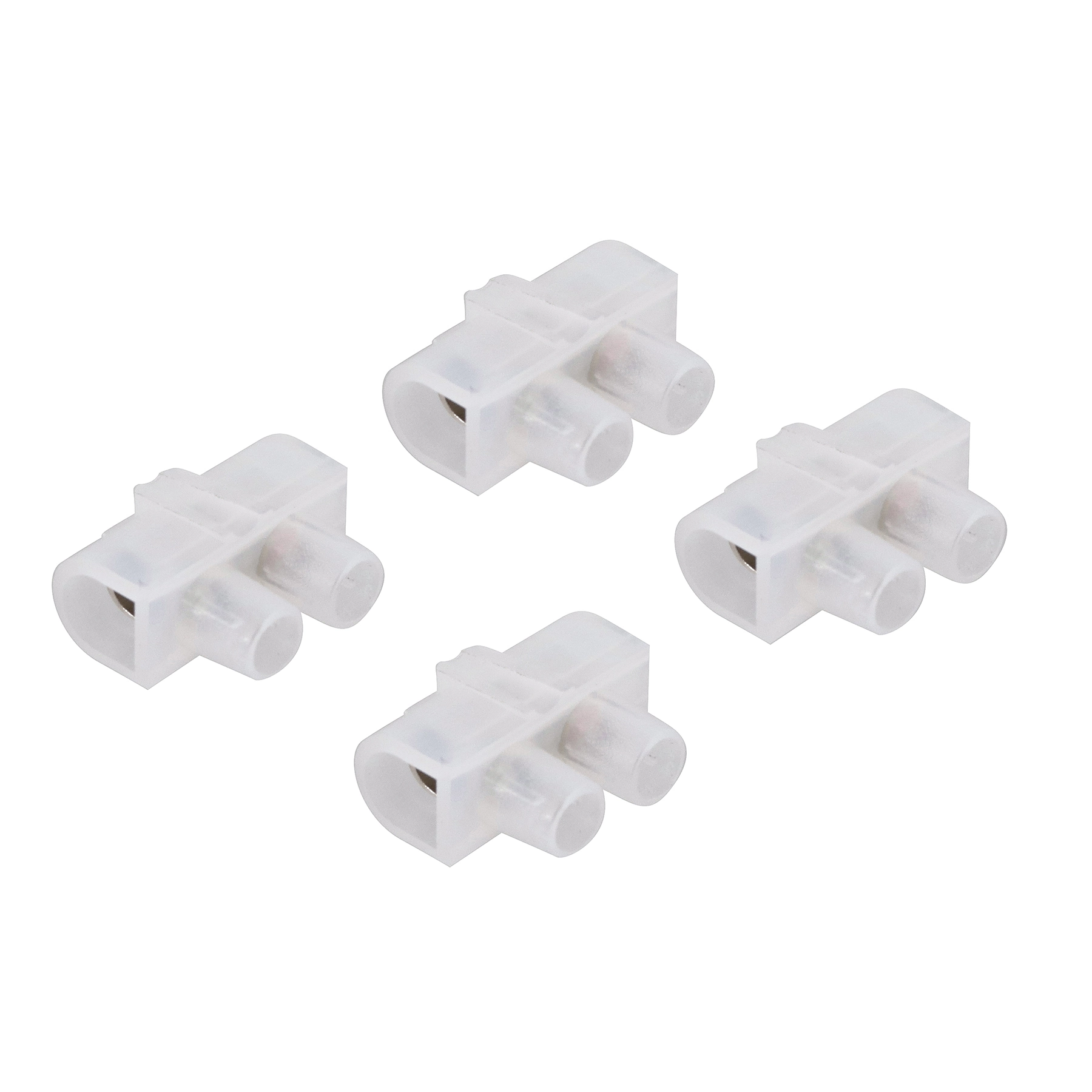 Kit de Conectores Tomada de 2 Pinos 10A Verde EF9X2