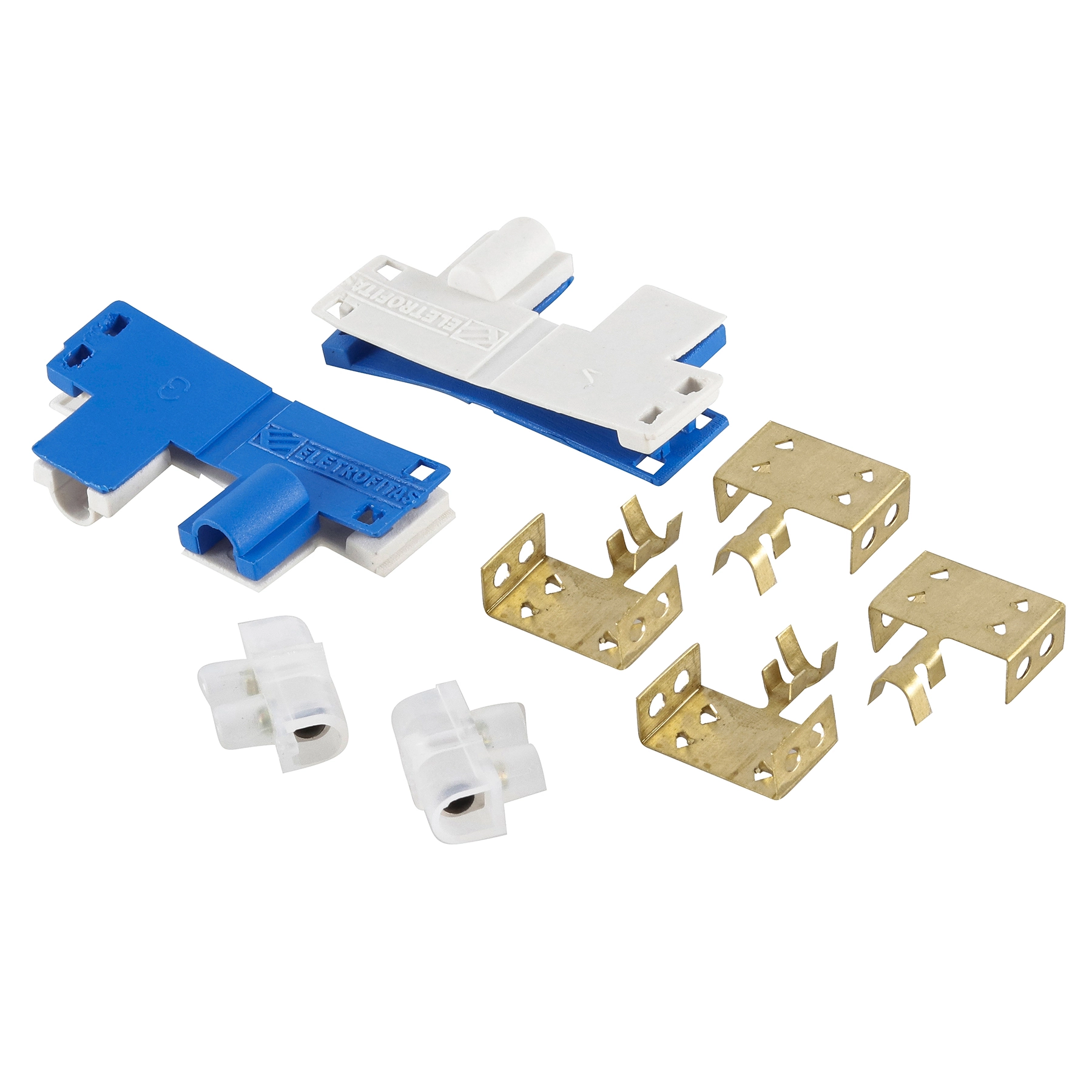 Kit de Conectores Tomada de 3 Pinos 20A Verde EF18.9.18