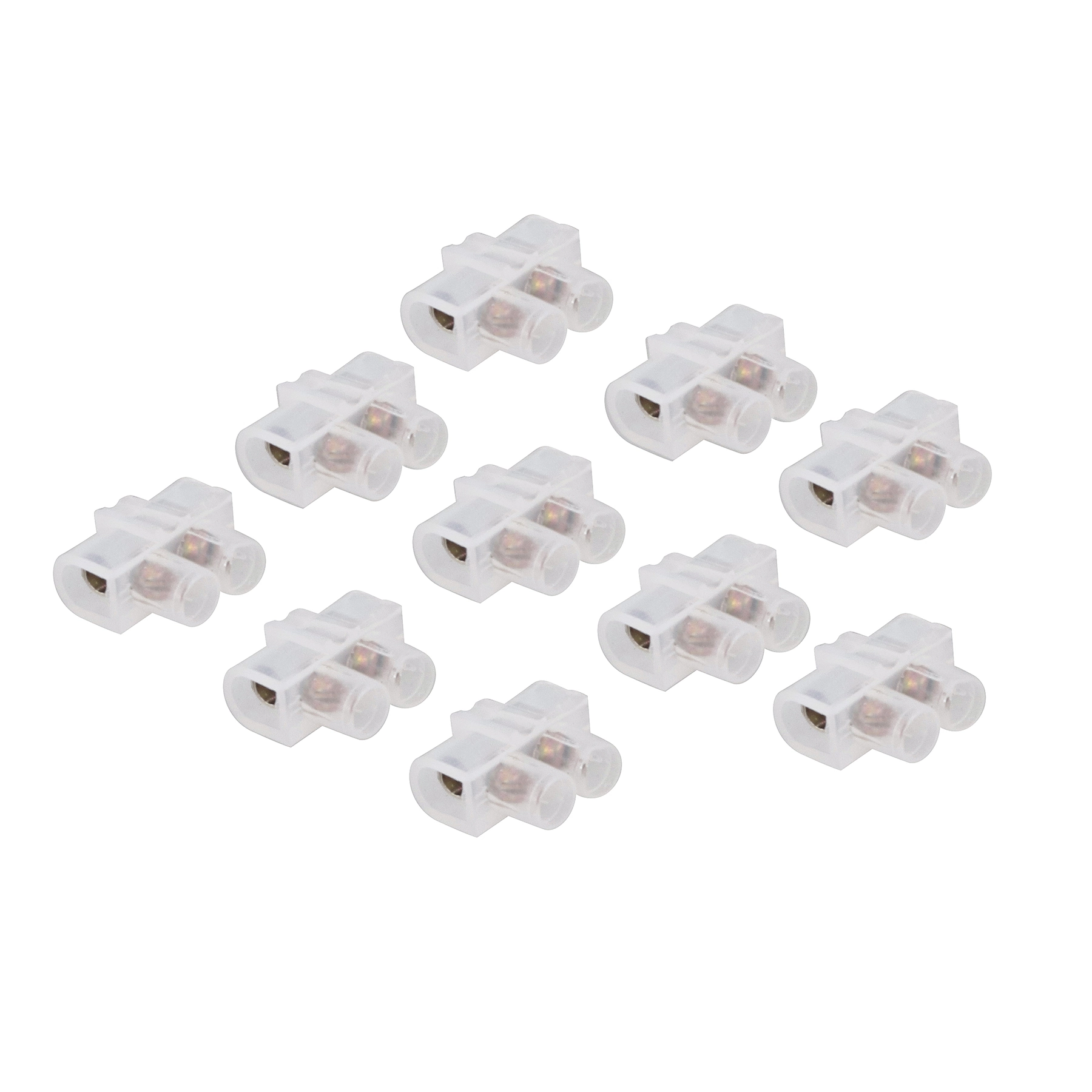 Kit de Conectores Tomada de 1 Pino 10A Azul EF9x2