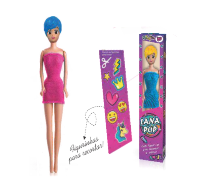 Boneca Lana Pop Ref 010 Th Toys