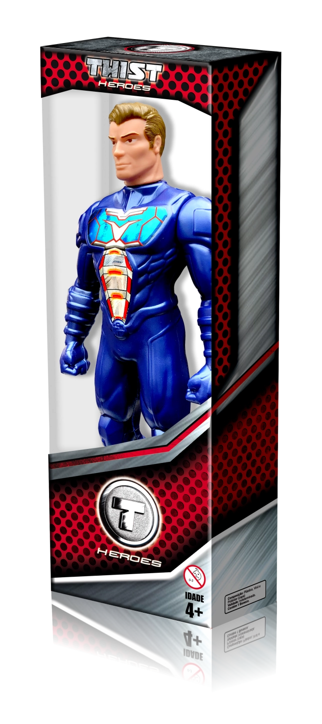 Boneco Ryan Twist Heroes 22 Th