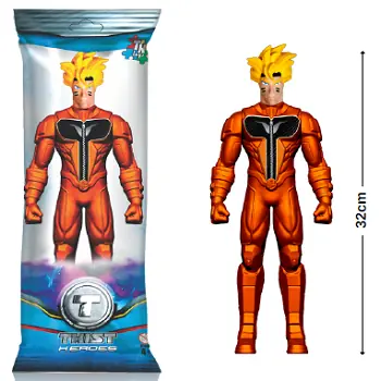 Boneco Twist Zaki/naruto Solapa 32cm Re.50 Th Toys