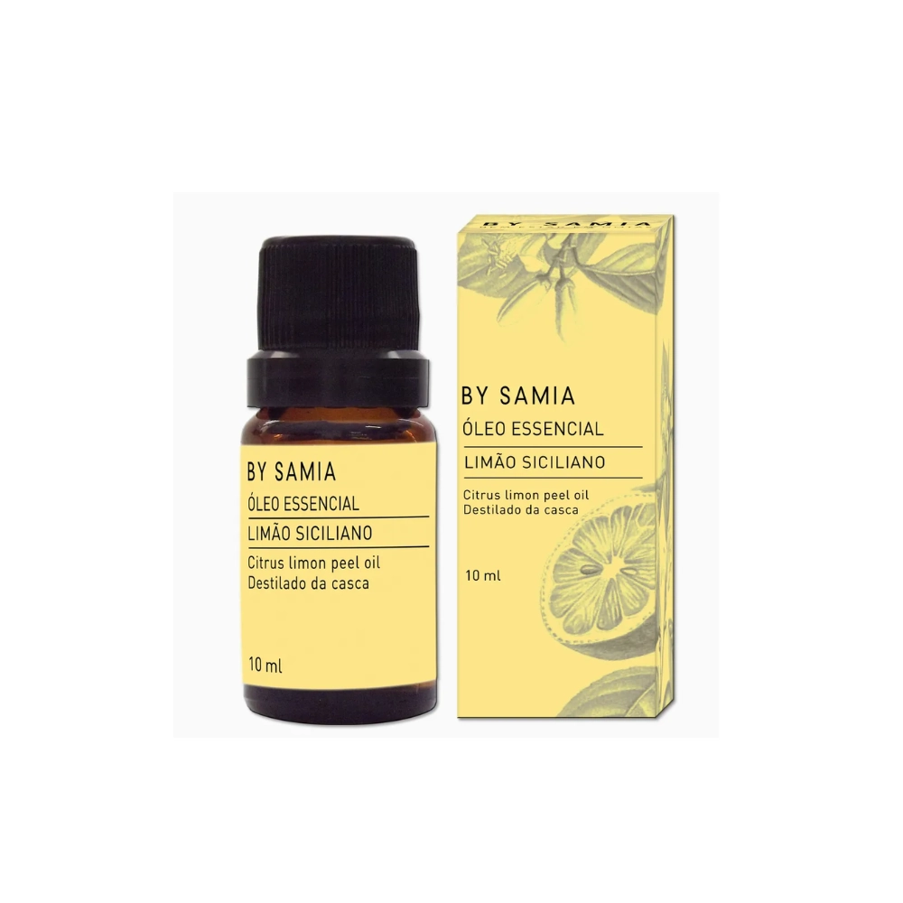 Óleo Essencial de Limão Siciliano 10 ml By Samia