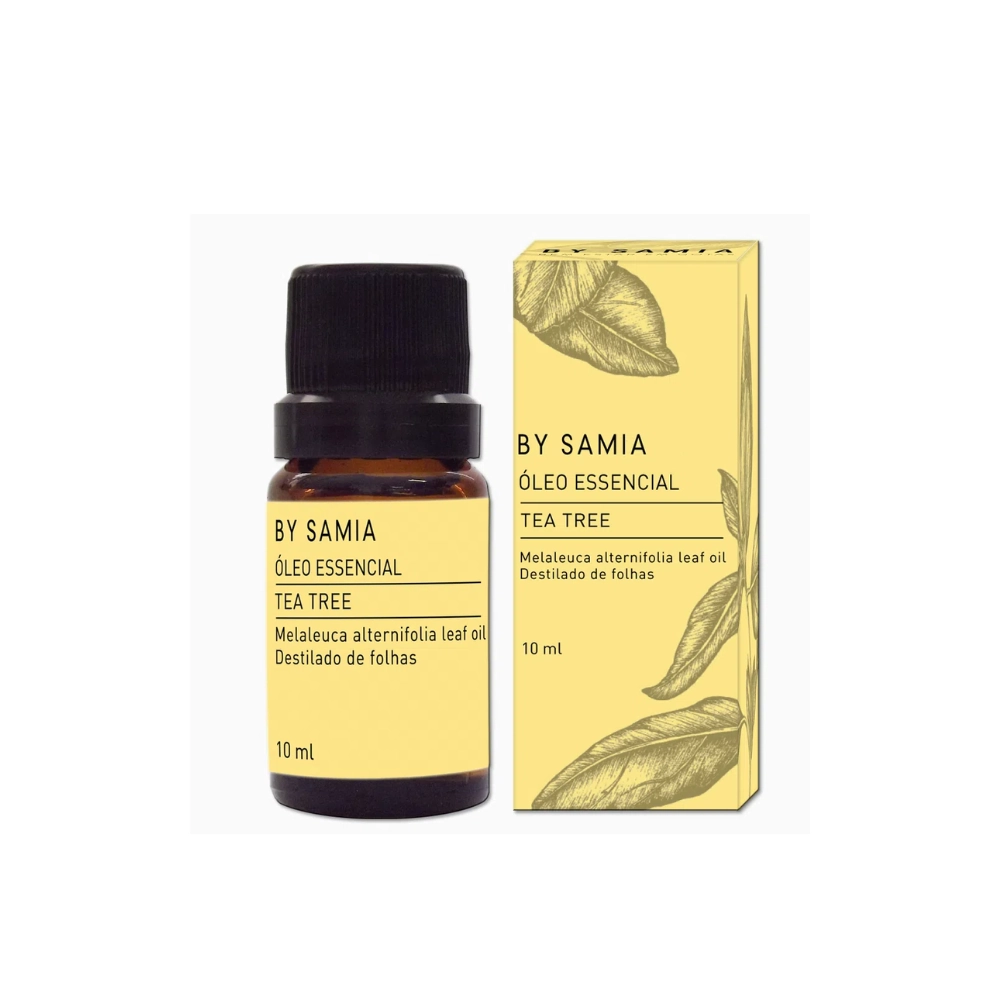 Óleo Essencial de Tea Tree Melaleuca 10 ml By Samia