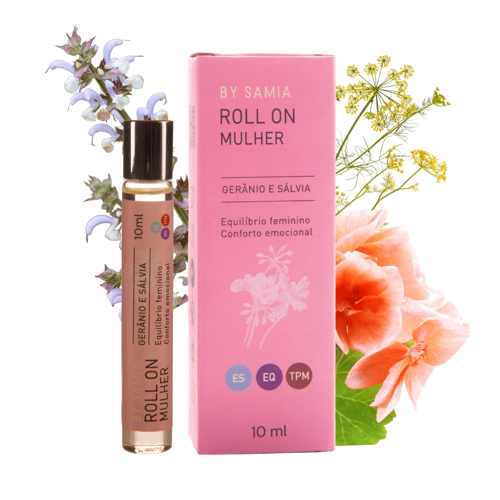Roll On By Samia Oleo Essencial Mulher 10ml 2/2