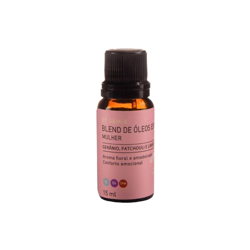 Blend Mulher Óleos Essenciais 15 ml By Samia