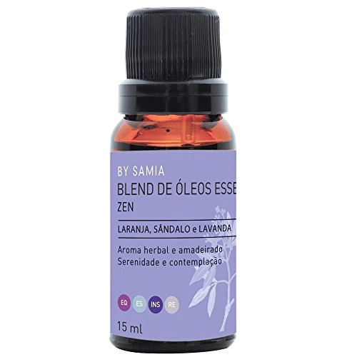 Blend Zen Óleos Essenciais 15 ml By Samia