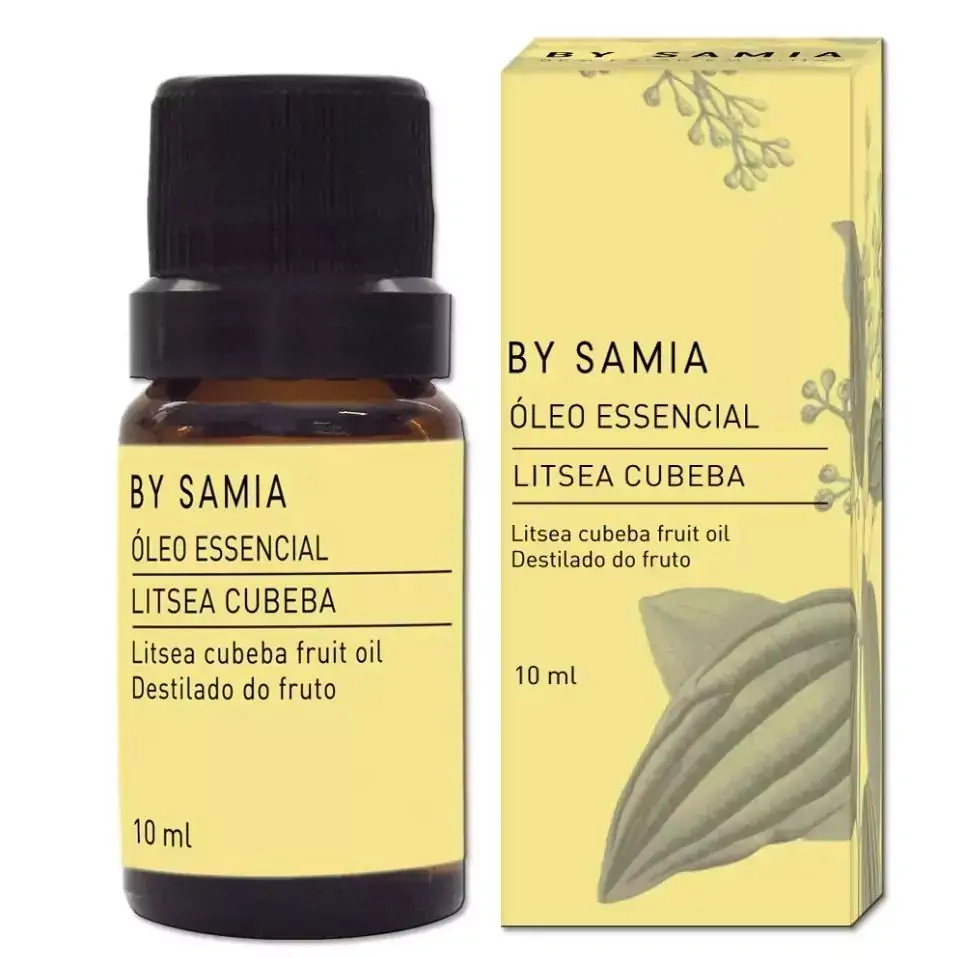 Óleo Essencial de Litsea Cubeba 10 ml By Samia