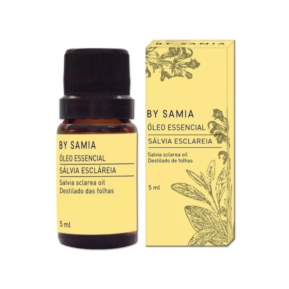 Óleo Essencial de Sálvia Esclareia 5 ml By Samia