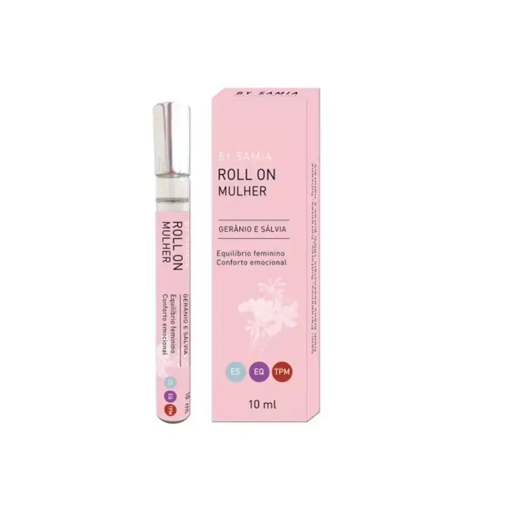 Roll On Blend de Oleos Essenciais Mulher 10 ml By Samia