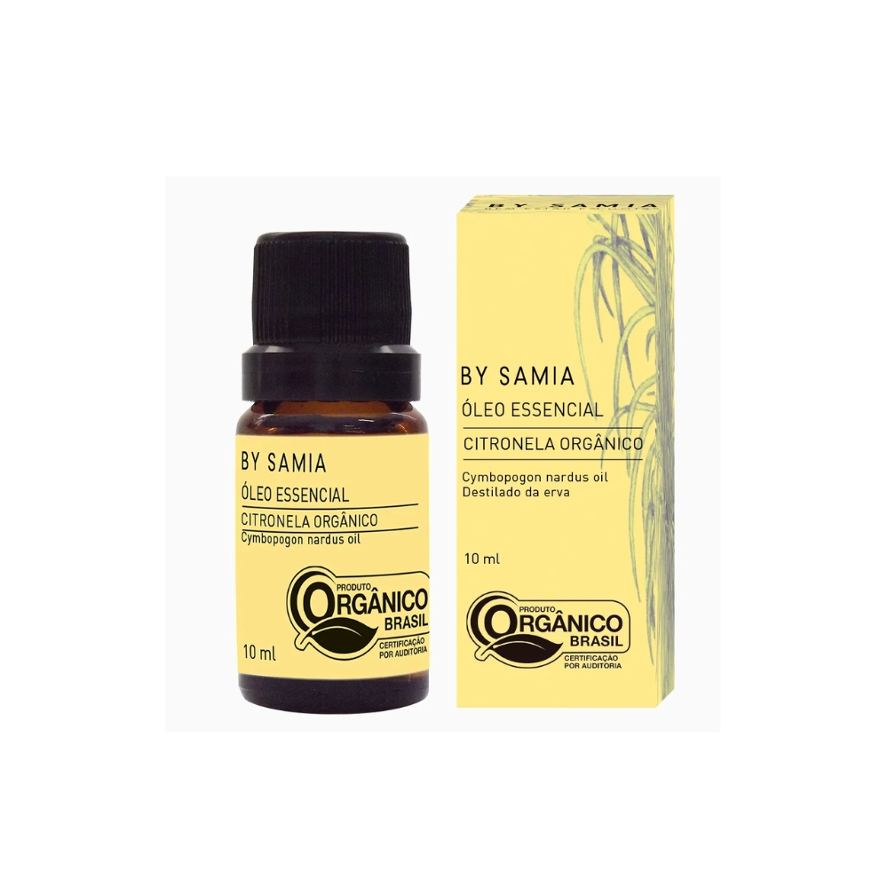 Oleo Essencial By Samia Citronela Organico 10ml
