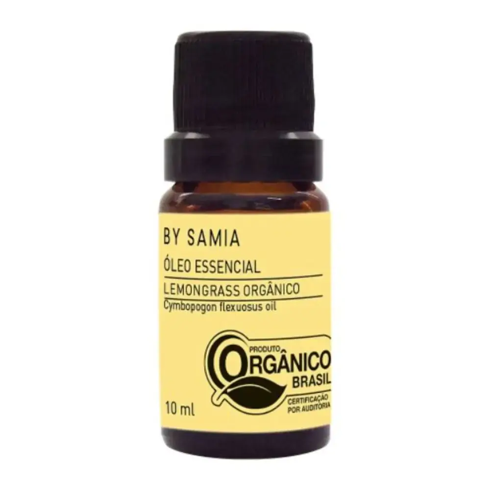 Oleo Essencial By Samia Lemongrass Organico 10ml