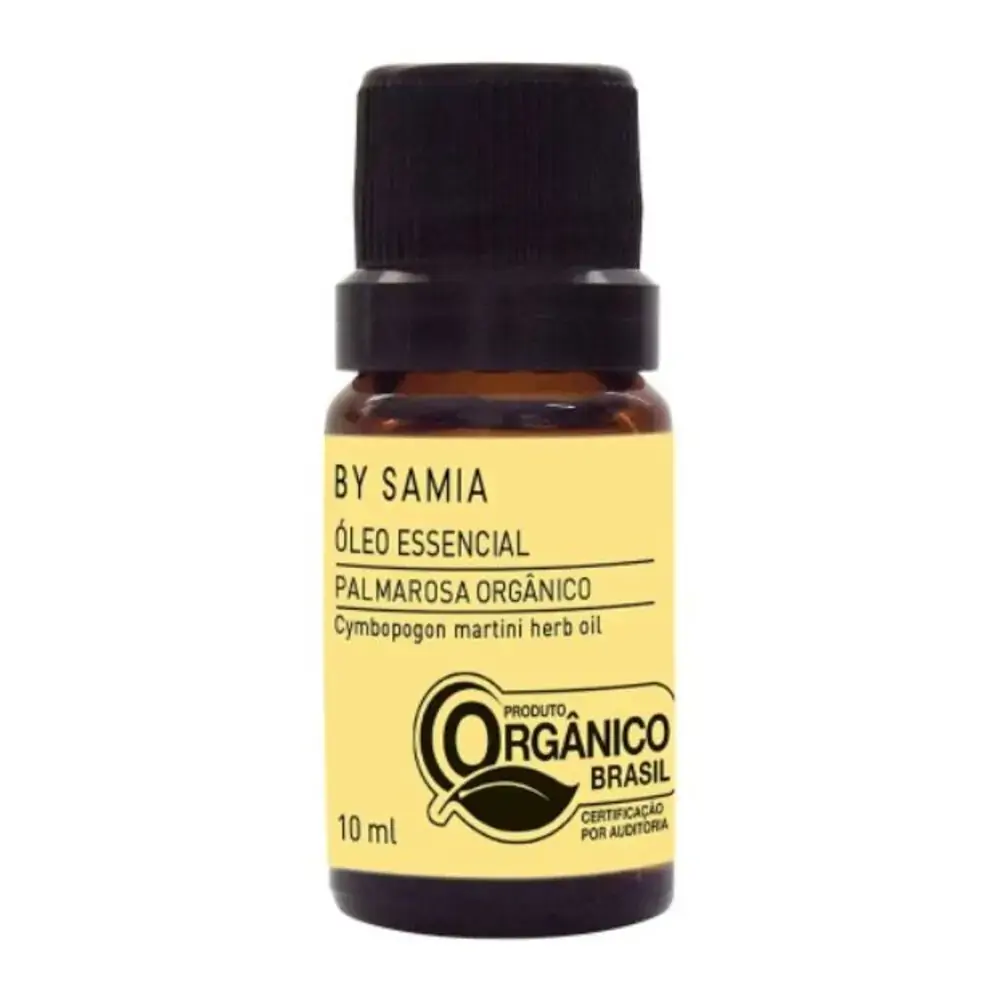 Oleo Essencial By Samia Palmarosa Organico 10ml