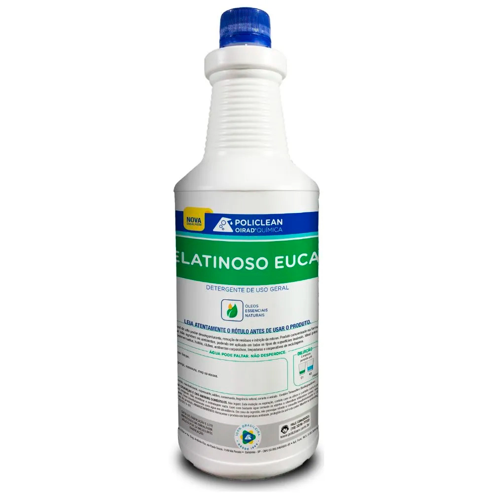 Gelatinoso Eucalipto - Inibidor De Odores 01 L