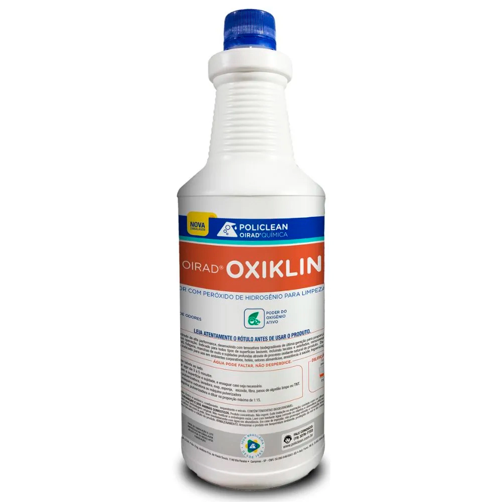 Oxiklin - Limpador Com Peróxido De Hidrogênio 01 L
