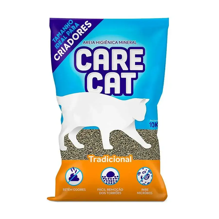 Care Cat Areia Tradicional 10kg