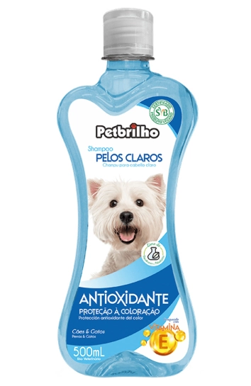 Shampoo Pelos Claros Petbrilho 500ml