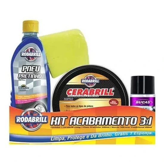Kit Acabamento Rodabrill C/3