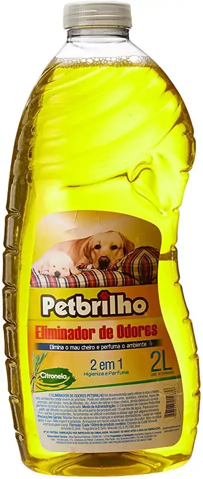 Elim De Odores Pet Brill Citronela 2lt