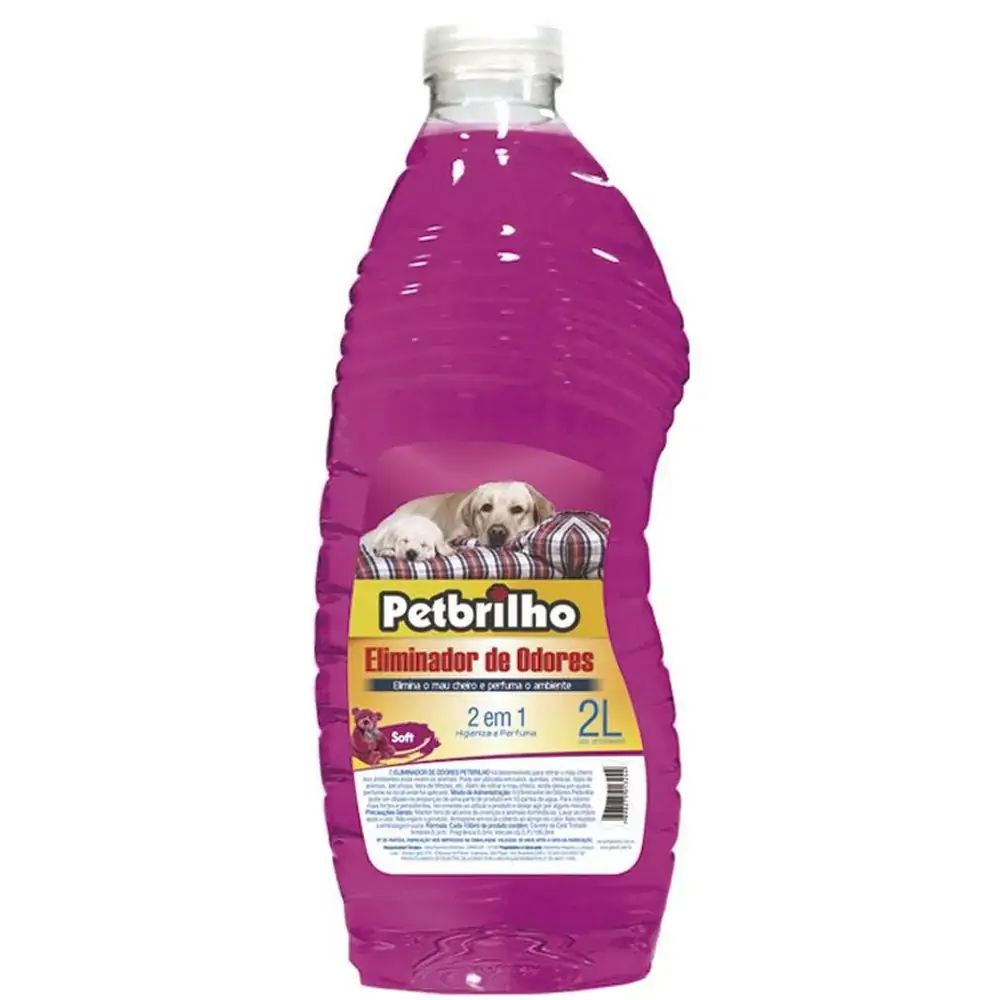 Eliminador Odores Petbrill 2lt Soft 2em1