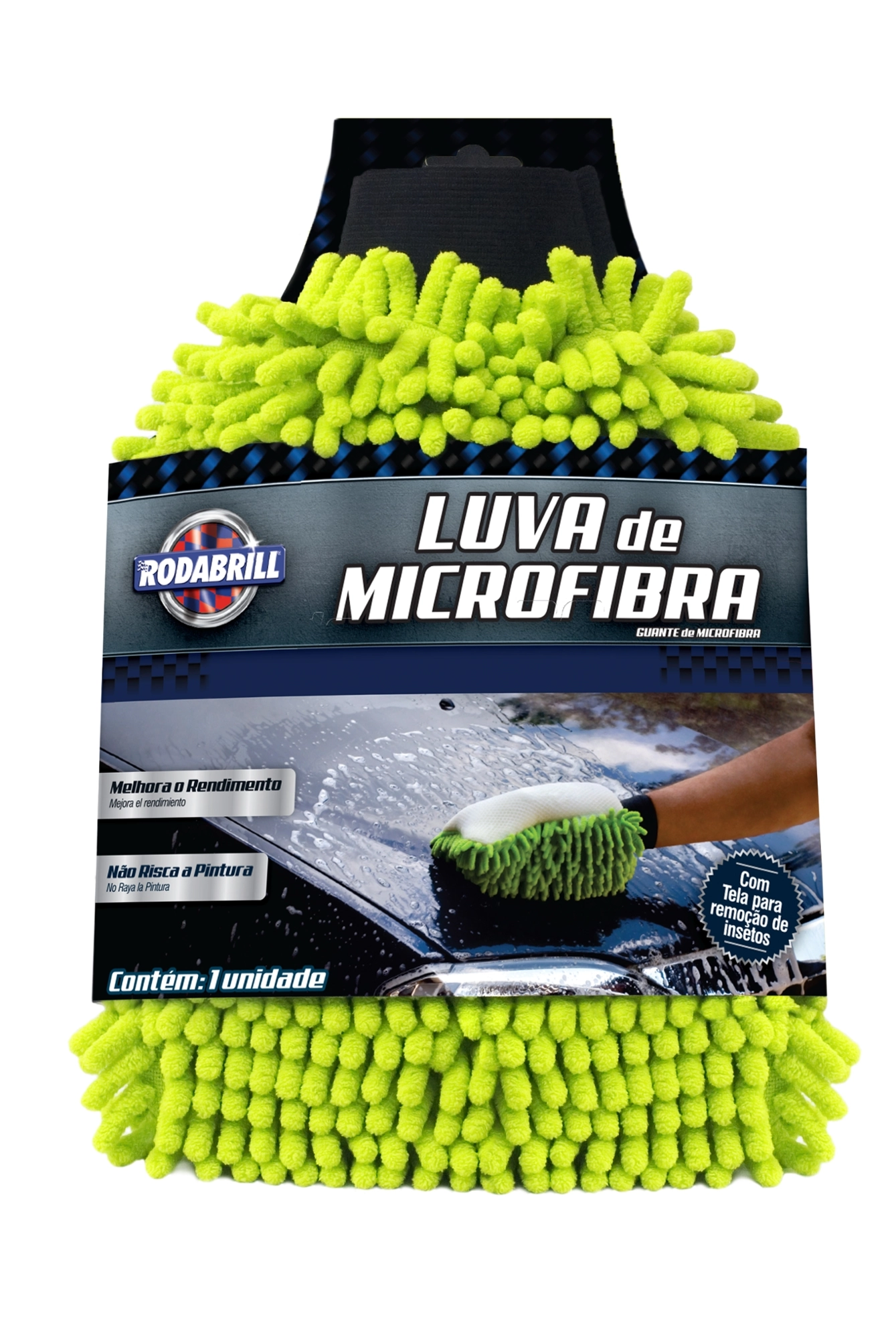 Luva De Microfibra Rodabrill