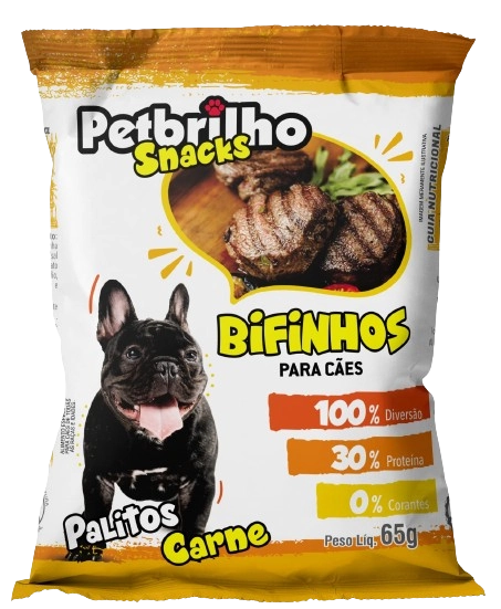 Bifinho Palito Petbrilho Carne 24/65g