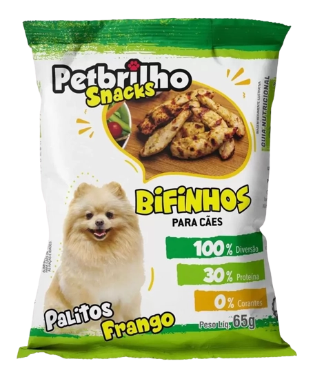 Bifinho Petbrilho Palito Frango 65g