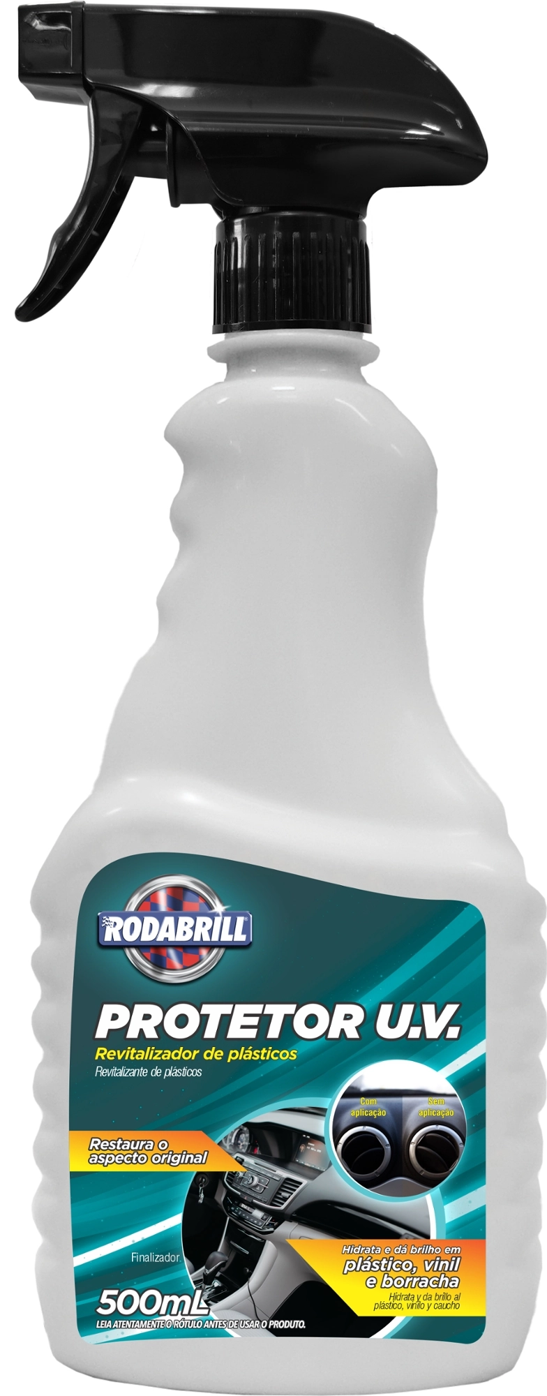 Revitalizador De Plastico Rodabrill500ml 1x500ml