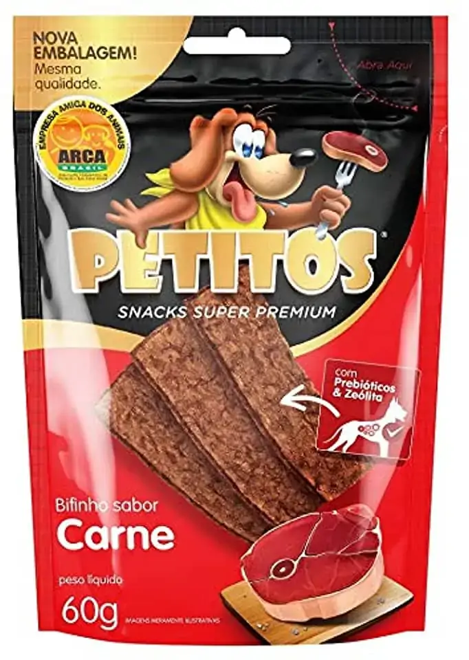Bifinho Snack Show Petito Carne