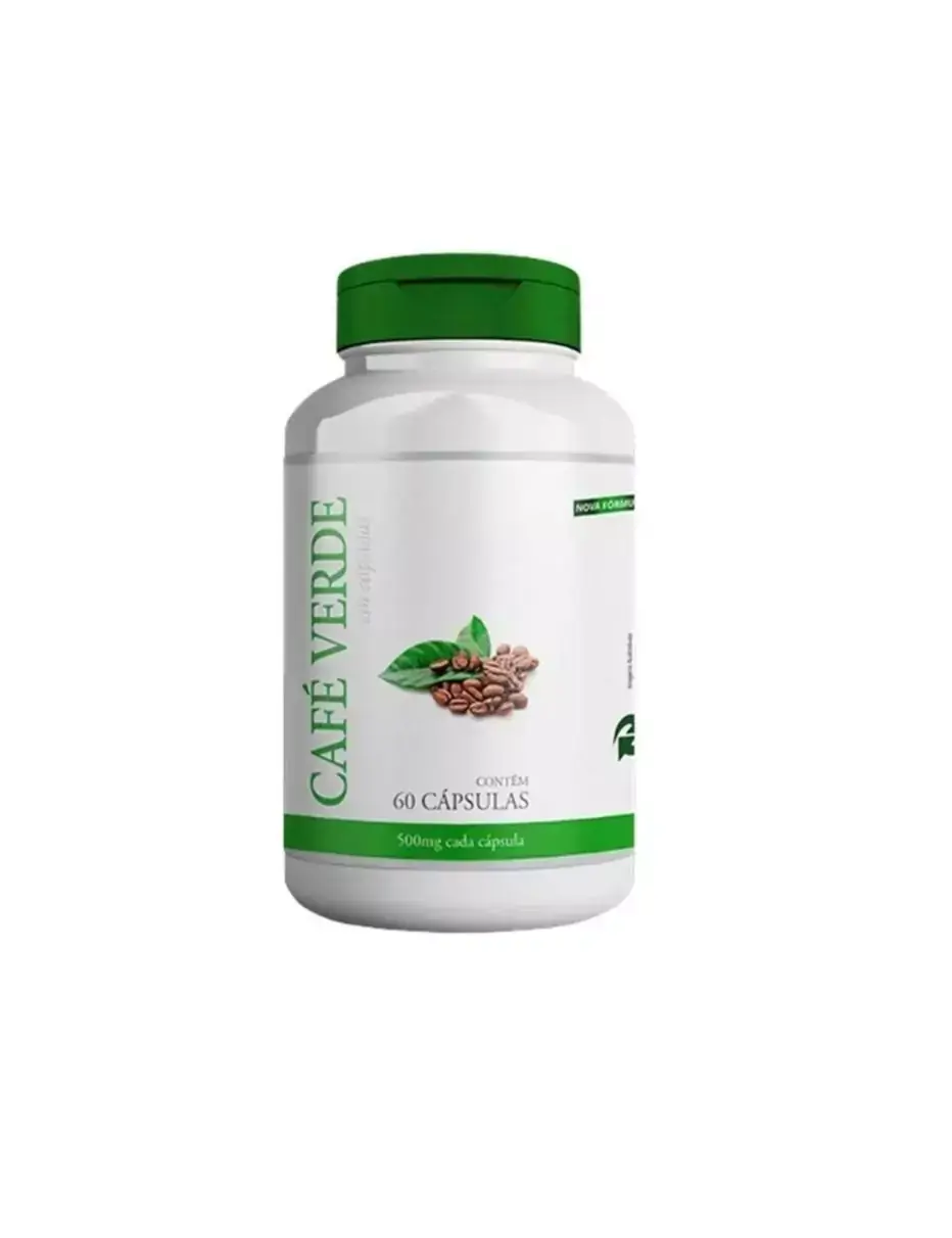 Café Verde 500mg 60 Cápsulas - Emagrecedor