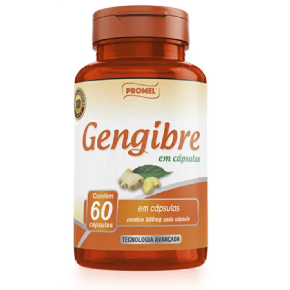 Gengibre 500mg 60 Caps Promel