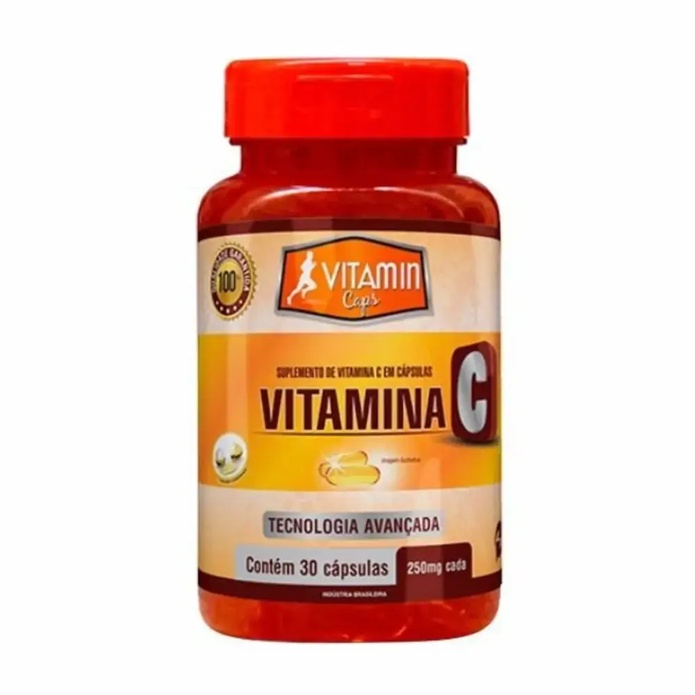 Vitamina C 250mg 30 Caps Vitamin Caps