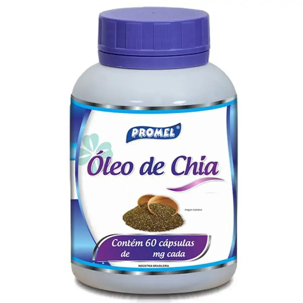 Oleo De Chia 500mg 60caps Promel