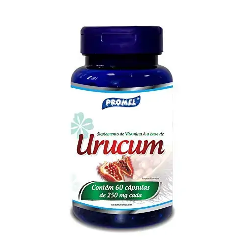 Promel Urucum 60 Caps 250mg Fitoterápicos