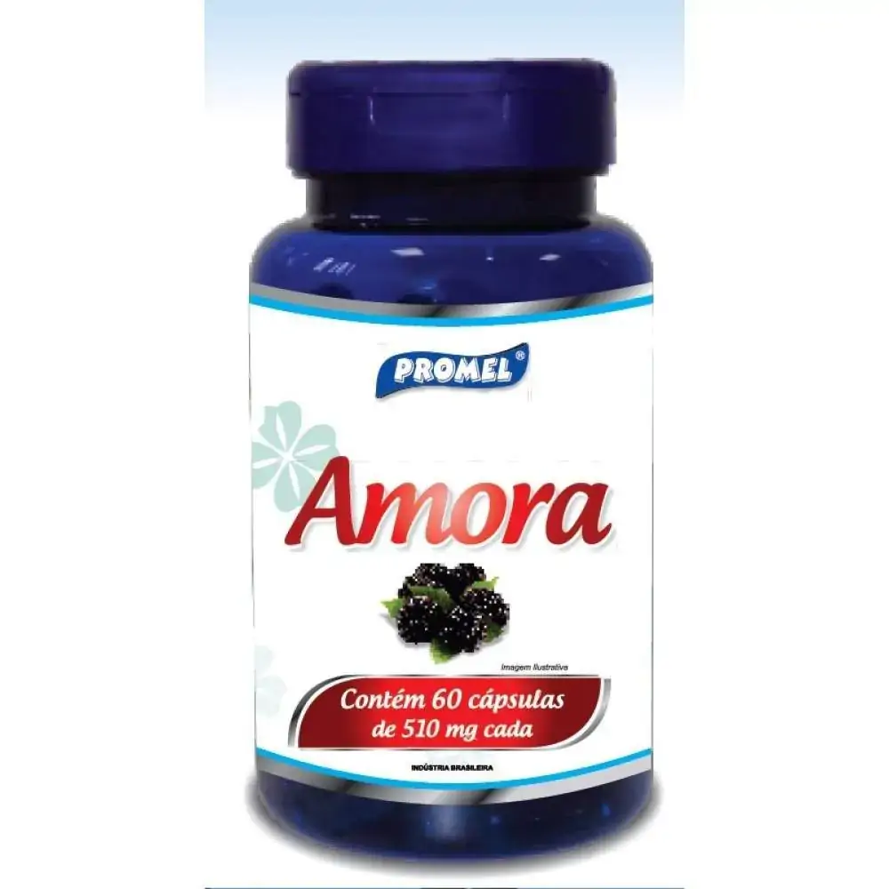Amora Em Pó 510mg 60 Caps Promel