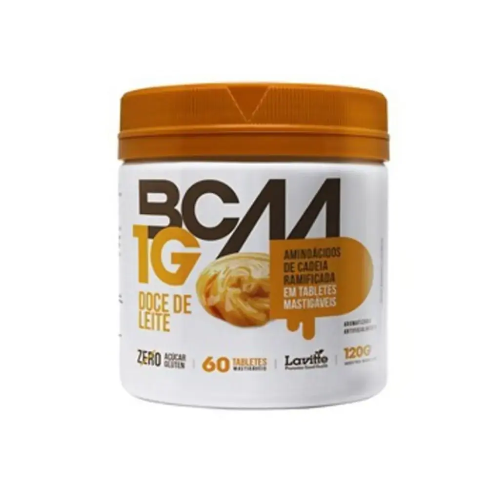 Bcaa Doce De Leite 60 Tabletes Alimentos