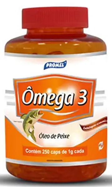 Omega 3 Oleo De Peixe Promel 250cap