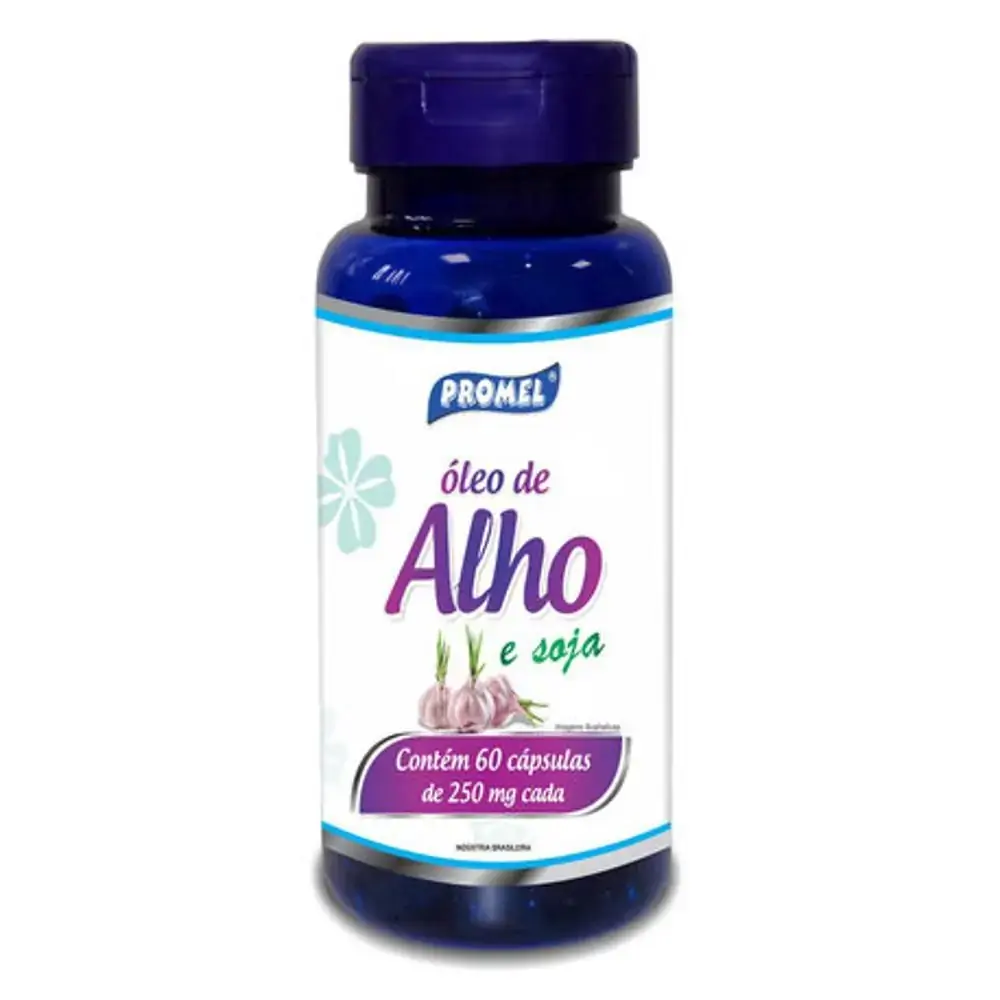 Oleo De Alho 250mg Com 60capsulas Portonatus
