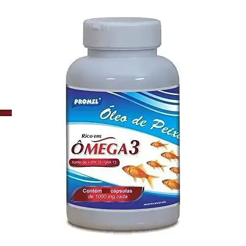 Oleo De Peixe Omega 3 100caps 1000mg Promel