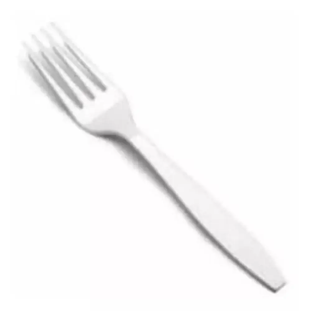 Garfo Eliteplastic C/50 Refeicao Branco