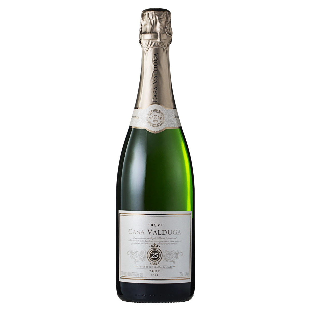 Espumante Brasileiro Branco Brut Reserva Casa Valduga Chardonnay Pinot Noir Vale Dos Vinhedos Garraf