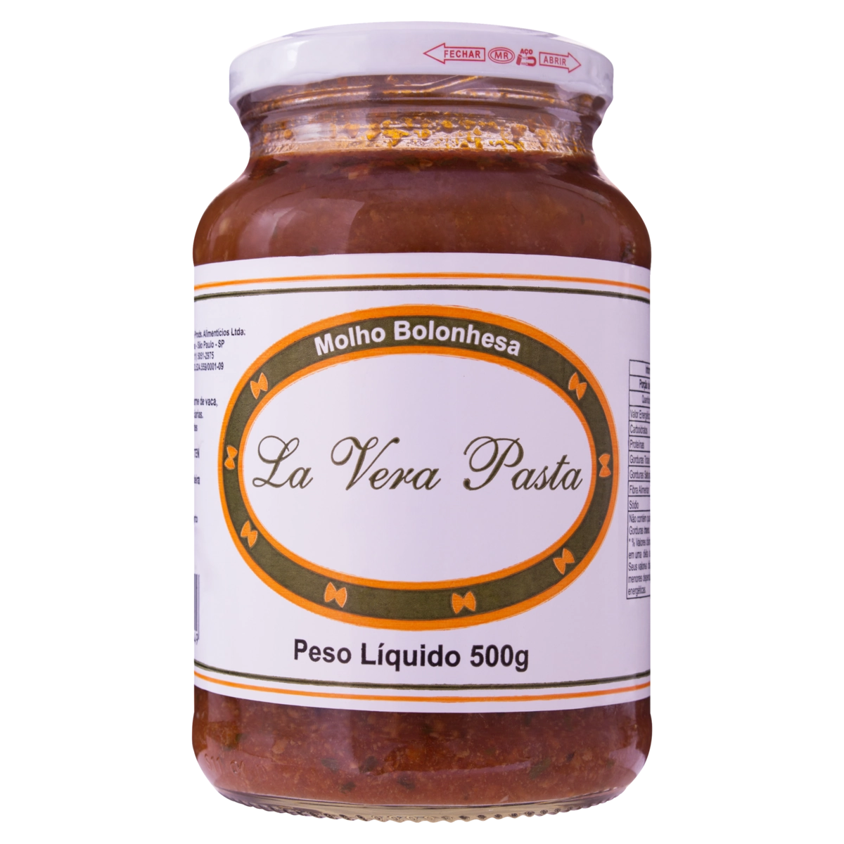 Molho Bolonhesa LA VERA PASTA 500g
