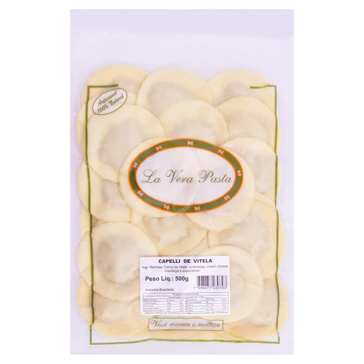 Capelli de Vitela La Vera Pasta 500g