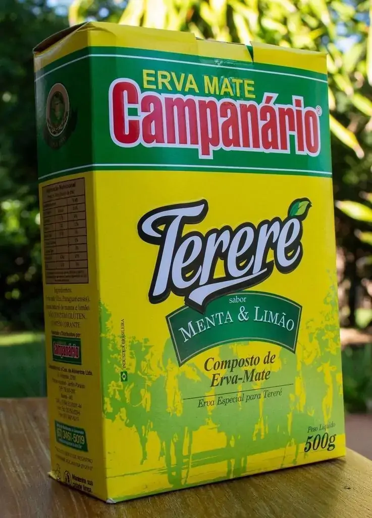 Erva Mate Terere Menta/limao Campanario