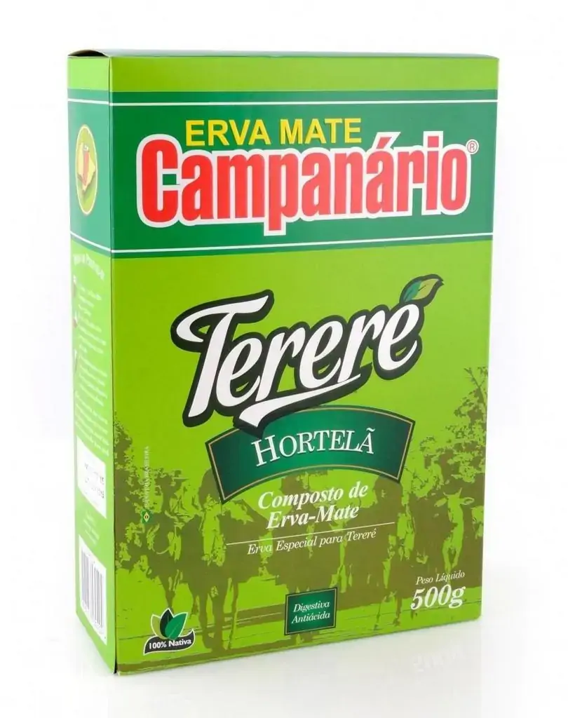 Erva Mate Terere Hortela Campanario