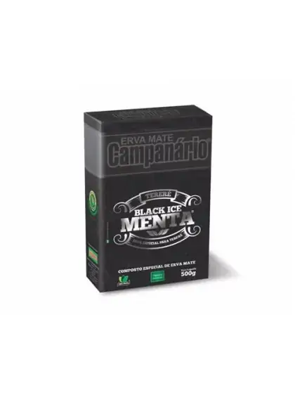 Erva Mate Black Ice Menta 500g Campanario